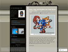 Tablet Screenshot of geekmythologycrafts.wordpress.com