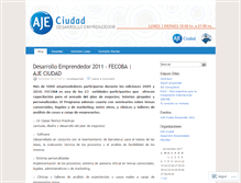 Tablet Screenshot of ajeemprendedurismo.wordpress.com