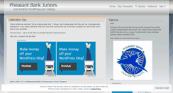 Desktop Screenshot of pheasantbank.wordpress.com