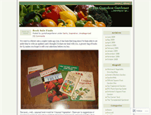 Tablet Screenshot of gumshoegardener.wordpress.com