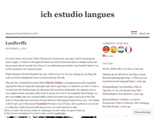 Tablet Screenshot of ichestudiolangues.wordpress.com