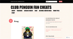 Desktop Screenshot of clubpenguinfancheats.wordpress.com
