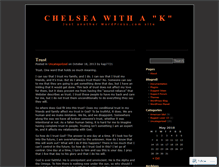 Tablet Screenshot of chelseawithak.wordpress.com
