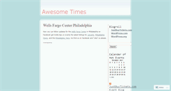Desktop Screenshot of amazingevents.wordpress.com