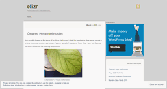 Desktop Screenshot of elizr.wordpress.com