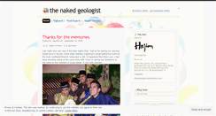 Desktop Screenshot of geologyisfun.wordpress.com