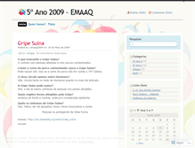 Tablet Screenshot of emaaq2009.wordpress.com