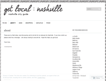 Tablet Screenshot of getlocalnashville.wordpress.com