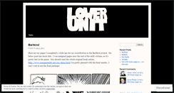 Desktop Screenshot of lowerunit.wordpress.com