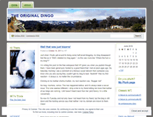 Tablet Screenshot of dingobarbie.wordpress.com