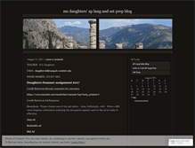 Tablet Screenshot of msdaughtersaplang.wordpress.com