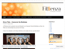 Tablet Screenshot of fittienza.wordpress.com