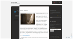 Desktop Screenshot of chicmuse.wordpress.com