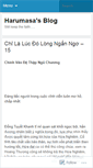 Mobile Screenshot of harumasa.wordpress.com