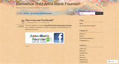 Desktop Screenshot of annemariefournier.wordpress.com