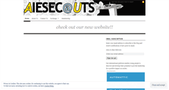 Desktop Screenshot of aiesecuts.wordpress.com