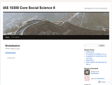 Tablet Screenshot of coresocialscience.wordpress.com