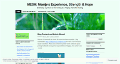 Desktop Screenshot of memjemesh.wordpress.com