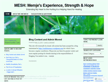 Tablet Screenshot of memjemesh.wordpress.com