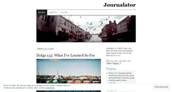 Desktop Screenshot of journalator.wordpress.com