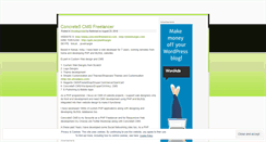 Desktop Screenshot of flashmad.wordpress.com