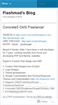 Mobile Screenshot of flashmad.wordpress.com