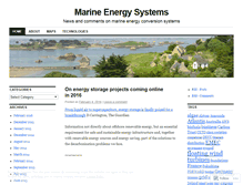 Tablet Screenshot of marineenergysystems.wordpress.com
