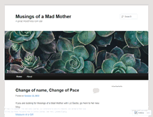 Tablet Screenshot of madmothermusings.wordpress.com