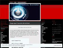 Tablet Screenshot of eternalgamerz.wordpress.com