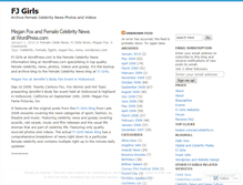 Tablet Screenshot of fjgirls.wordpress.com