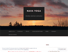 Tablet Screenshot of navayoga.wordpress.com