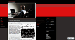 Desktop Screenshot of computergameaddiction.wordpress.com