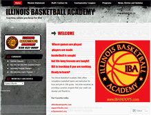 Tablet Screenshot of ibahoops2.wordpress.com