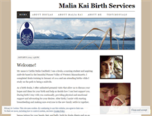 Tablet Screenshot of maliakaibirth.wordpress.com