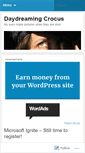 Mobile Screenshot of crocusgirl.wordpress.com