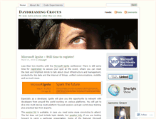 Tablet Screenshot of crocusgirl.wordpress.com