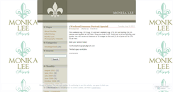 Desktop Screenshot of monikalee.wordpress.com