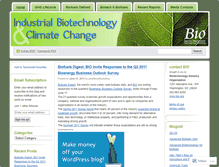 Tablet Screenshot of biofuelsandclimate.wordpress.com