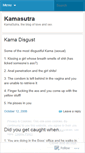 Mobile Screenshot of kamasutrasauce.wordpress.com