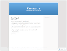 Tablet Screenshot of kamasutrasauce.wordpress.com