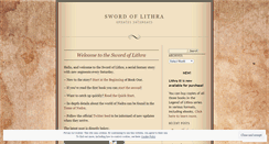 Desktop Screenshot of lithra.wordpress.com