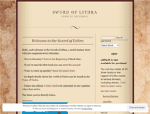 Tablet Screenshot of lithra.wordpress.com