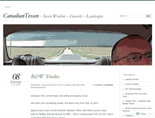 Tablet Screenshot of canadiantexan.wordpress.com