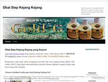 Tablet Screenshot of obatkejangkejangstep.wordpress.com