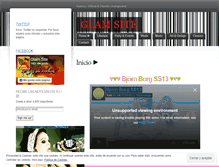 Tablet Screenshot of glamsite.wordpress.com