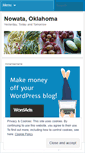 Mobile Screenshot of nowataoklahoma.wordpress.com