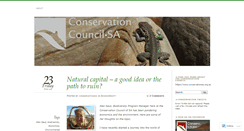 Desktop Screenshot of conservationsa.wordpress.com