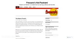 Desktop Screenshot of fressers.wordpress.com