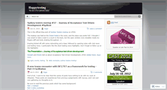 Desktop Screenshot of happytesting.wordpress.com
