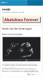 Mobile Screenshot of nnobi.wordpress.com